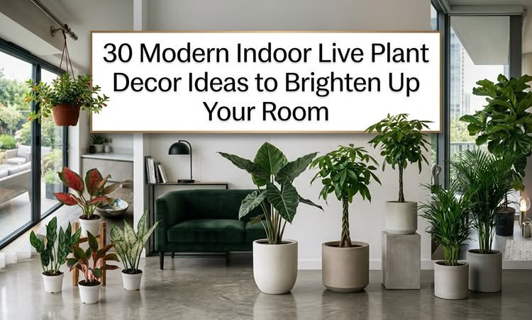 30 Budget-Friendly Modern Indoor Plant Decor Ideas to Freshen Up Your Room
