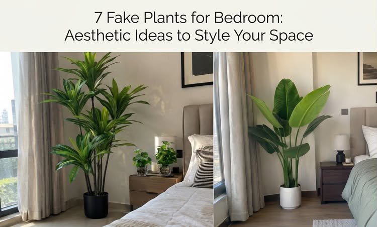 7 Fake Plants for Bedroom: Aesthetic Ideas to Style Your Space