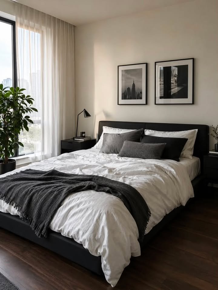 15 Modern Black and White Bedroom Makeover Ideas on a Budget